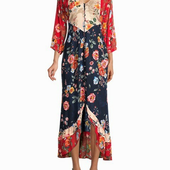 Bila High Low Peasant Dress, Medium. - Picture 11 of 11